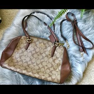 ✨ 🆒 COACH Christie Shoulder Bag ✨ Brown 🆒✨👜